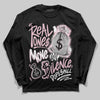 Jordan 5 OG “35th Anniversary” DopeSkill Long Sleeve T-Shirt Real Ones Move In Silence Graphic Streetwear - Black