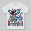 Jordan 3 GS “Cobalt Bliss” DopeSkill Toddler Kids T-shirt Born To Be Rich Graphic Streetwear - White