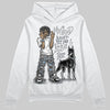 Jordan 5 Retro Wolf Grey (2026) DopeSkill Hoodie Sweatshirt My Grind Won't Let Me Lose Graphic Streetwear - White