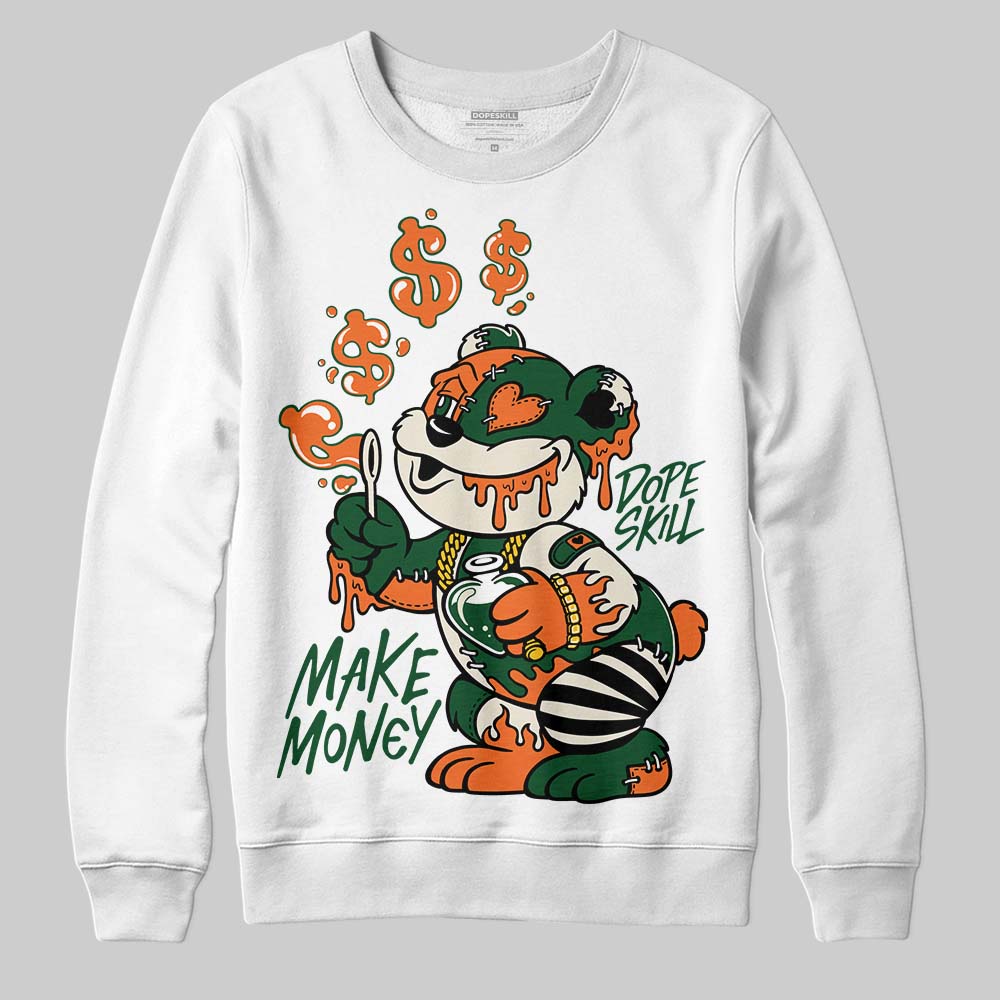 SoleFly x Air Jordan 3 “Fruits Of Our Labor” DopeSkill Sweatshirt Make Money Graphic Streetwear - White