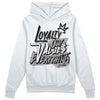 Jordan 1 Low OG “Shadow” DopeSkill Hoodie Sweatshirt LOVE Graphic Streetwear - White