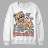 Jordan 3 GS “Red Stardust” DopeSkill Sweatshirt Born To Be Rich Graphic Streetwear - White 