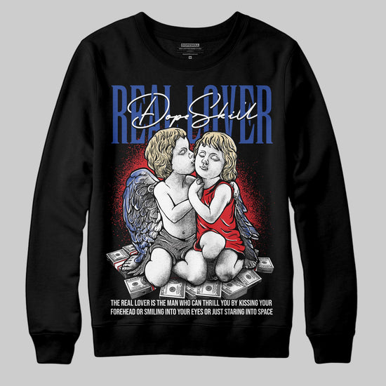 Jordan 3 “Seoul 2.0” DopeSkill Sweatshirt Real Lover Graphic Streetwear - Black