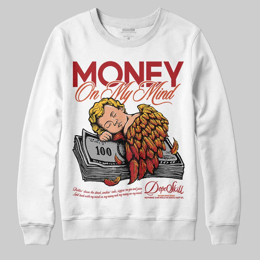 Nigel Sylvester x Air Jordan 4 ‘Brick by Brick’ DopeSkill Sweatshirt MOMM Graphic Streetwear - White