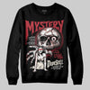 Jordan 4 “Sierra Red" DopeSkill Sweatshirt Mystery Ghostly Grasp Graphic Streetwear - Black