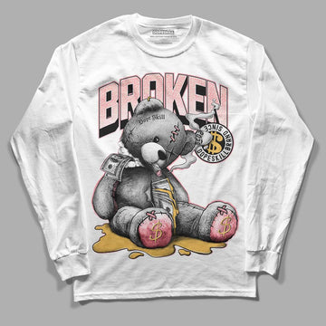 Jordan 3 GS “Red Stardust” DopeSkill Long Sleeve T-Shirt Sick Bear Graphic Streetwear - White 