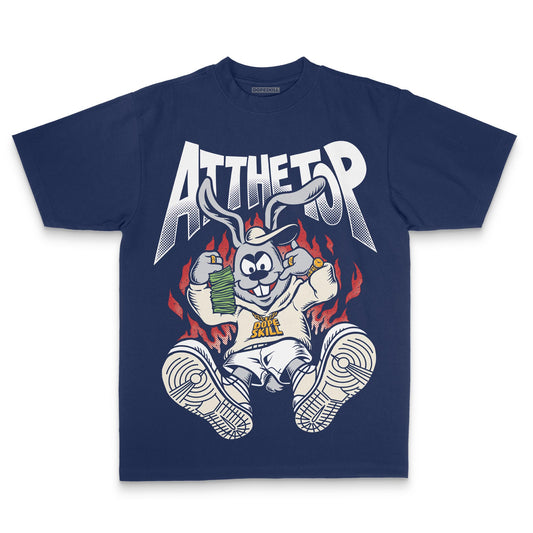 Jordan 11 “Rare Air” DopeSkill T-Shirt At The Top Graphic Streetwear - Navy