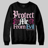 Jordan 6 “Doernbecher” DopeSkill Sweatshirt Protect Me From Evil Graphic Streetwear - Black