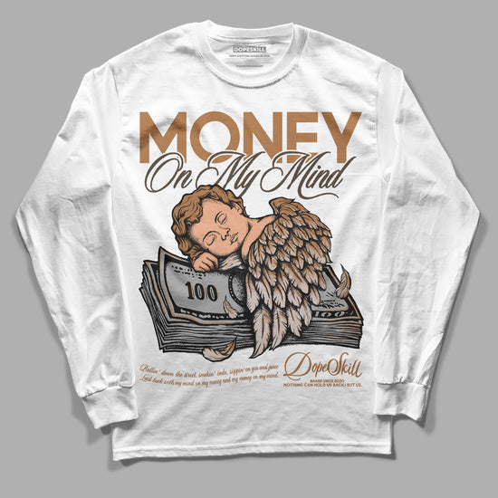 Jordan 3 Retro Palomino DopeSkill Long Sleeve T-Shirt MOMM Graphic Streetwear - White