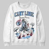 Jordan 12 Retro 'Melo' DopeSkill Sweatshirt Cant Lose Graphic Streetwear - White