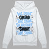 Jordan 9 Powder Blue DopeSkill Hoodie Sweatshirt Grind Shine Graphic Streetwear - White 