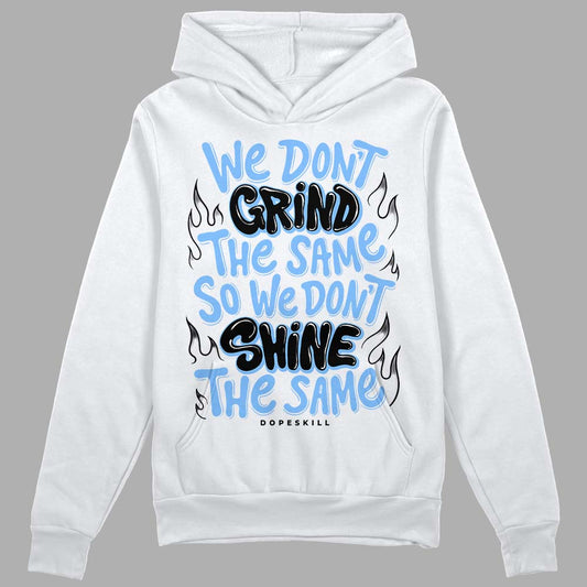 Jordan 9 Powder Blue DopeSkill Hoodie Sweatshirt Grind Shine Graphic Streetwear - White 