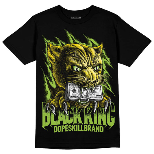 Nike SB Dunk Low Chlorophyll DopeSkill T-Shirt Black King Graphic Streetwear - Black