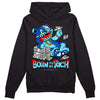 Dunk Low Argon DopeSkill Hoodie Sweatshirt Born To Be Rich Graphic Streetwear - Black