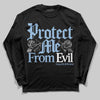 Asics Gel-Cumulus 16 Wash/Independence Blue DopeSkill Long Sleeve T-Shirt Protect Me From Evil Graphic Streetwear - Black