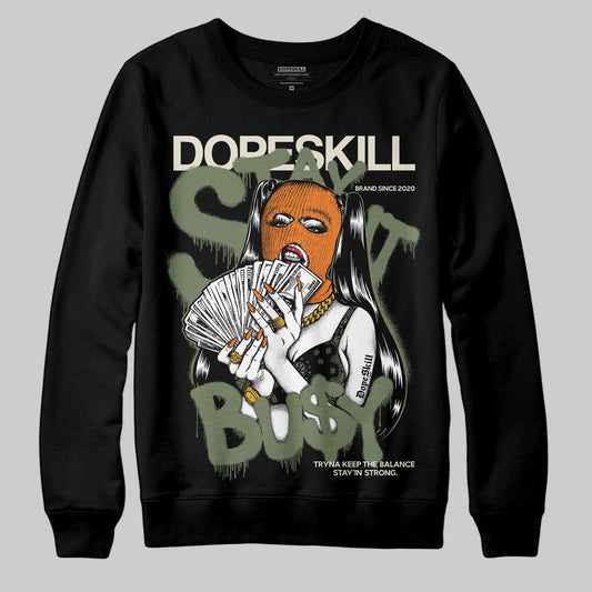 Jordan 4 Retro OG SP Undefeated (2025) DopeSkill Sweatshirt Stay It Busy Graphic Streetwear - Black