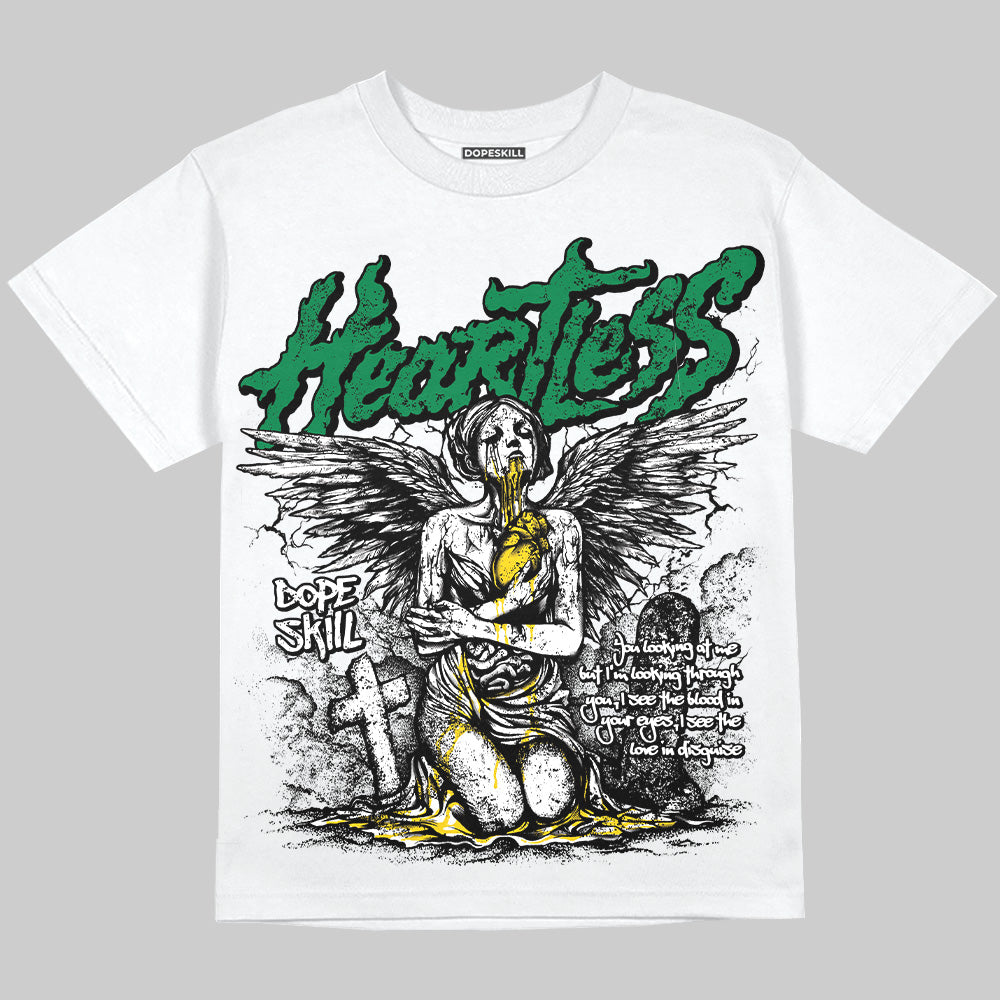 Green Sneakers DopeSkill Oversize Print T-Shirt Heartless Graphic Streetwear