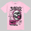Pink Sneakers DopeSkill T-Shirt Jealousy Graphic Streetwear - Light Pink