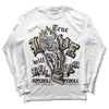 Jordan 1 High OG “Latte” DopeSkill Long Sleeve T-Shirt True Love Will Kill You Graphic Streetwear - White