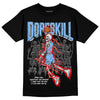 Jordan 9 Powder Blue DopeSkill T-Shirt Thunder Dunk Graphic Streetwear - black