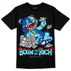 Dunk Low Argon DopeSkill T-Shirt Born To Be Rich Graphic Streetwear - Black