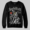Grey Sneakers DopeSkill Sweatshirt Ambition Graphic Streetwear - black