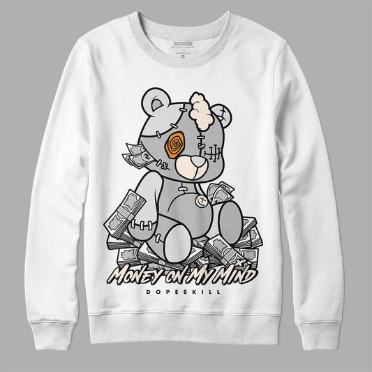 Dunk Low Cool Grey DopeSkill Sweatshirt MOMM Bear Graphic Streetwear - White 