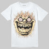 TAN Sneakers DopeSkill T-Shirt Hellfire Graphic Streetwear - White
