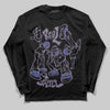 Jordan 1 Retro Low OG Zion Williamson Voodoo Alternate DopeSkill Long Sleeve T-Shirt Real Y2K Players Graphic Streetwear - Black