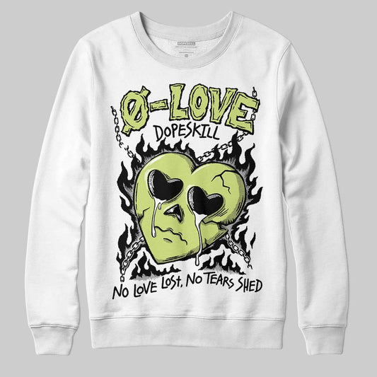 Jordan 11 “Inner Beast” DopeSkill Sweatshirt Crying Heart Graphic Streetwear - White