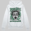 Green Sneakers DopeSkill Hoodie Sweatshirt Root of Evil Graphic Streetwear - White