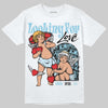 Vans Knu Stack Vintage Satin Dream Blue DopeSkill T-Shirt Looking For Love Graphic Streetwear - White