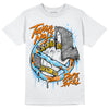 Dunk High 1985 SP Orange Acid Wash DopeSkill T-Shirt Takin No L's Graphic Streetwear - WHite 