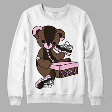 Jordan 11 Retro Neapolitan DopeSkill Sweatshirt Sneakerhead BEAR Graphic Streetwear