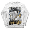 A Ma Maniere x Jordan 5 Dawn “Photon Dust” DopeSkill Long Sleeve T-Shirt Sorry I've Been Trappin Graphic Streetwear - White 