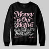 Jordan 5 OG “35th Anniversary” DopeSkill Sweatshirt Money Is Our Motive Typo Graphic Streetwear - black