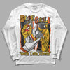 Yellow Sneakers DopeSkill Long Sleeve T-Shirt Gotta Lotta Means Graphic Streetwear - White