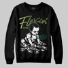 Foamposite Pro 'Pine Green' DopeSkill Sweatshirt Flexin' Graphic Streetwear - Black