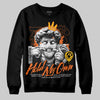 Orange, Black & White Sneakers DopeSkill Sweatshirt New Hold My Own Graphic Streetwear - Black