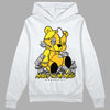 Jordan 4 Retro “Vivid Sulfur” DopeSkill Hoodie Sweatshirt MOMM Bear Graphic Streetwear - White 