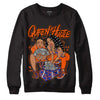 Dunk Low Futura Orange Blaze DopeSkill Sweatshirt Queen Of Hustle Graphic Streetwear - Black