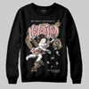 Nike Air Force 1 Low Canvas “Linen” DopeSkill Sweatshirt Nevermind Graphic Streetwear - Black