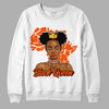 MSCHF Super Normal 2 Orange Milk DopeSkill Sweatshirt Black Queen Graphic Streetwear - White