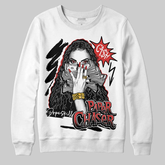 Jordan 6 “Reverse Infrared” DopeSkill Sweatshirt NPC Graphic Streetwear - White