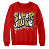 Red Sneakers DopeSkill Red Sweatshirt Super Sauce Graphic Streetwear 