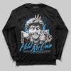 Jordan 1 High OG “UNC” Reimagined DopeSkill Long Sleeve T-Shirt In My Way Graphic Streetwear - Black