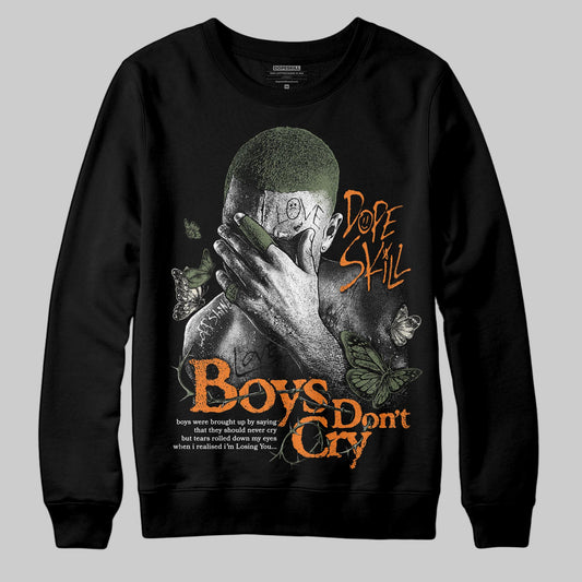 Jordan 4 Retro OG SP Undefeated (2025) DopeSkill Sweatshirt Boys Don't Cry Graphic Streetwear - Black
