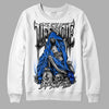 Jordan 12 Stealth DopeSkill Sweatshirt Life or Die Graphic Streetwear