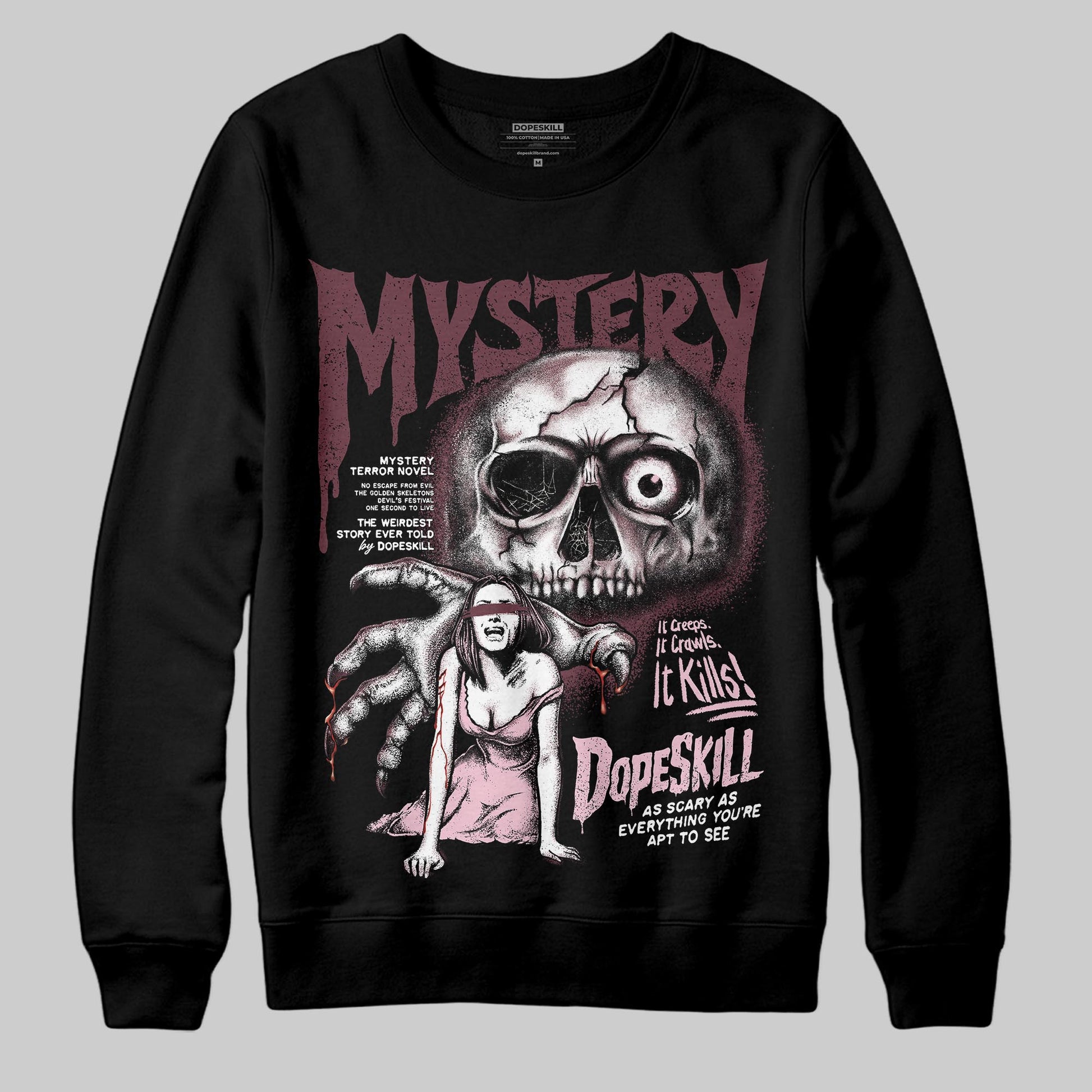 Asics Gel-Cumulus 16 "Port Royal" DopeSkill Sweatshirt Mystery Ghostly Grasp Graphic Streetwear - Black