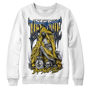 Dunk Low Vintage “Michigan” DopeSkill Sweatshirt Life or Die Graphic Streetwear - WHite